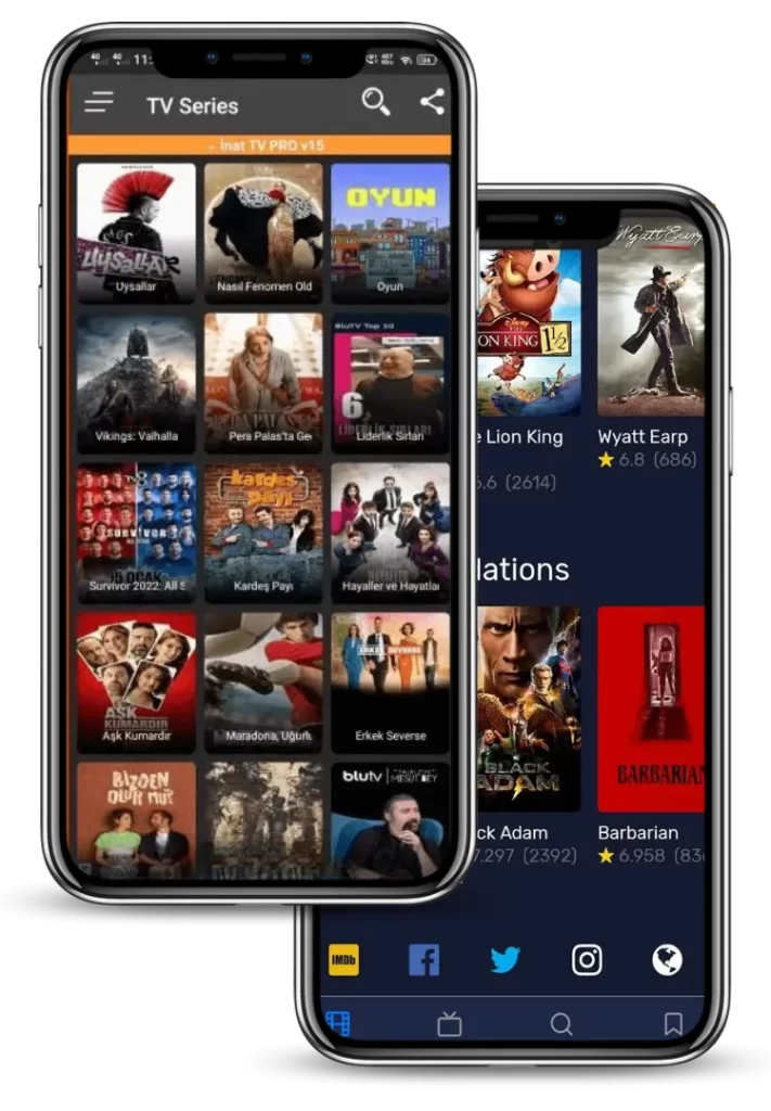 İnat TV izle Canlı Spor & TV Kanalları HD İzle 1 PC için Inat TV APK nedir?